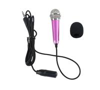 Phone Small Microphone - Portatile Voice Video Microphone, Compact Vlogging Microphone | Speaker Amplifier for Singing, Podcasting, Recording, Mobile Audio, Smartphone Microphone for Videos