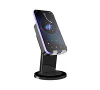 Phone Speaker Amplifier Wireless Stereo Sound Induction Smart Phone Stand - Desk Audio Boost Holder for Daily Use | Acoustic Sound Induction Amplification Design System, Stable Anti Slip Stand