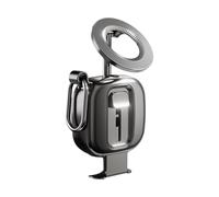 Phone Stand - 360 Degree Rotating Magnetic Mount, Foldable Anti Slip Holder | Desk Cell Phone Mount For Home Travel Car Entertainment Viewing Live Streaming Video Calls Use Viewing Live Treaming