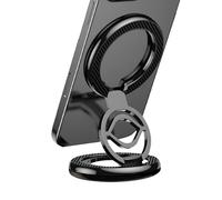 Phone Stand - Magnetic Phone Holder | Adjustable Gym Mobilephone Grip Holders | 360 Degree Rotation Car Mount Mobile Holder | Smartphone Mount For Home Garage Exercising Workouts Recording