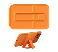 Phone Stand - Strong Hold Slim Magnetic Mobile Holder Attachment | Desk Phone Stand | Adjustable Desktop supportFor Video Call Live Streaming Recording TV Entertainment Table Dashboard Device