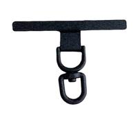 Phone Tether Patch - Cordino in acciaio inossidabile 4,8 x 4,4 x 0,3 cm | Ultra sottile Metal Lanyard Connector Tab For Phone Case Safety Strap Replacement, 360° Rotating Pad For Secure Use