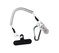 Phone Tether, Retractable Anti Drop Smartphone Strap, Secure Hiking Phone Lanyard with Adjustable Length Clip System, Durable Anti Loss Safety Cord for Travelers Seniors Daily Commute Outdoor Sports
