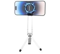Phone Tripod - Smartphone Holder | Mini Foldable Tripod Mount | Magnetic Aluminum Foldable Phone Tripods | Electronics Holder for Home Supplies Desk Supplies Outdoor Accessories Video Calls Entertainm