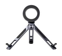 Phone Tripods Magnetic Portable Angle Adjustable Cellphone Stand Commuting | Travel Phone Tripod Tablet Holder for Selfies Video Call Travel Hiking Commuting Office Gym