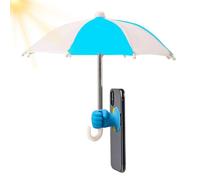 Phone Umbrella Sun Shade - Portable Smartphone Glare Protector, Outdoor Screen Visibility Shield, Compact Phone Sun Visor, Essential Travel Vacation Accessory, Perfect For Beach Pool Video Watching |