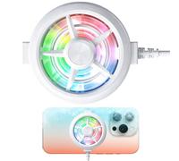 Phone Ventilator Cooling Fan, Portable Lightweight Low Noise Light Up