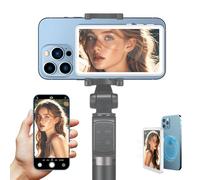 Phone Vlog Selfie Monitor Schermo per Creatori di Contenuti Media, 4K Wireless Back Camera Monitor Schermo per iPhone & Android, Bluetooth Remote Fotocamera Posteriore per Selfie Vlog Live Stream