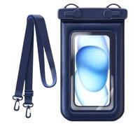 Phone Waterproof Pouch - Sealing Case with Lanyard, Touch Screen Compatible, Durable Underwater Protection | Swimming Kayaking Pool Beach Water Sports Gear Accessory Support for Mobile Phones Outdoor