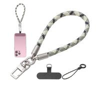 Phone Wristlet - Textured Polymeric Wrist-, Anatomical Multimedia Hand-Strap, Resilient Geometric Load-Bearing Link | Phone Lanyard For Office, Commuting, School, Electronic Accessories
