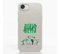 PHONECASES3D - Custodia compatibile con Apple iPhone 16e Betis FC ufficiale compostabile 100% a base vegetale nero