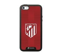 Phonecases3D - Custodia per cellulare compatibile con Apple iPhone 5 Atlético de Madrid Custodia protettiva ufficiale 3D TPU
