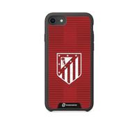 Phonecases3D - Custodia per cellulare compatibile con Apple iPhone SE 2022 Atlético de Madrid Custodia protettiva ufficiale 3D TPU