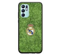 Phonecases3D - Custodia per cellulare compatibile con OPPO Reno 6 Real Madrid Custodia protettiva ufficiale 3D TPU