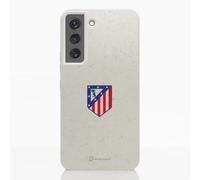 Phonecases3D - Custodia per cellulare compatibile con Samsung Galaxy S22 Plus/Pro Atlético de Madrid Ufficiale al 100% a base vegetale nera