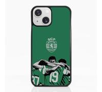 PHONECASES3D - Custodia per cellulare per Apple iPhone 13 Mini Ufficiale Sporting Club di Lisbona TPU Protector