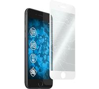 PhoneNatic 1 x Pellicola Protettiva Vetro Temperato Chiaro Full Screen Bianco Compatibile con Apple iPhone 7/8 / SE 2020 Pellicole Protettive