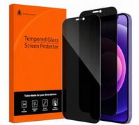 PhoneThrone Privacy Pellicola Protettiva per iPhone 12 mini 5,4 Pollici, Copertura Totale Vetro Temperato Completa Film AntiSpy, Compatibile con Cover, Pacco da 2