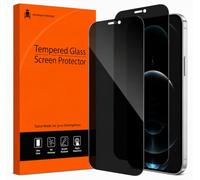 PhoneThrone Privacy Vetro Temperato Compatibile con Iphone 12 pro max 2 Pezzi Anti-Spy Pellicola Protettiva, 9H Durezza Ultra Resistente, Protezione Privacy Schermo Pellicola, Anti-Graffio