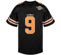 Phoneutrix - Maglia Football Americano Bobby Boucher #9 del Film Waterboy con Adam Sandler, Nero, XL
