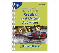 Phonic Books Dandelion Readers Reading and Writing Activities Set 1 (Tascabile)