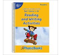 Phonic Books Dandelion Readers Reading and Writing Activities Set 1 (Tascabile)