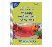 Phonic Books Dandelion Readers Reading and Writing Activities Set 2 (Tascabile)