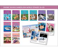 Phonic Books Dandelion World Stages 16-20 ('tch' and 've', Two-Syllable Words,