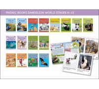 Phonic Books Dandelion World Stages 8-15 (Words with Four Sounds CVC (Tascabile)
