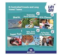 Phonic Books Lift Off Readers R-Controlled Vowels and Long Vowel Teams