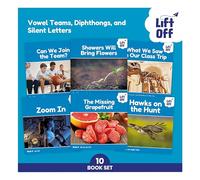 Phonic Books Lift Off Readers Vowel Teams, Diphthongs, and Silent Letters