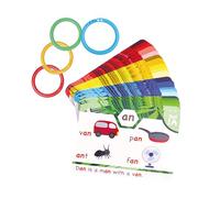 Phonics - Carte educative | Gioco di apprendimento della lettura | Giocattoli educativi per la promozione della lettura scuola materna prescolare classe 1-2 età 4-8 anni