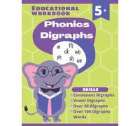 Phonics Digraphs Workbook, Consonant Digraphs, Vowel Digraphs, and More!