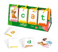 Phonics Flash Card, imparare a leggere giochi di parole per bambini, strumenti educativi di ortografia e lettura per l'apprendimento prescolare, educazione speciale, discorso e sviluppo