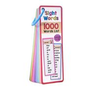 Phonics Flash Cards, 41 schede di parole bifacciali, incantesimi ad alta | Scheda flash per ortografia, formato parola su entrambi i lati, supporta la pratica fonica, il riconoscimento delle parole e