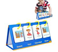 Phonics Flash Cards | 80 x Phonics Game Letter Sounds Interactive | Set di schede flash educative in inglese, accessori educativi precoci, con immagini e testi per ChildR