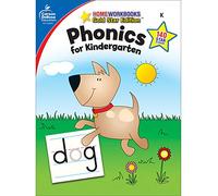 Phonics for Kindergarten: Home Workbooks Gold Star Edition