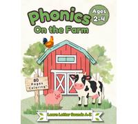Phonics on the Farm: ABC Coloring Book for Ages 2-4