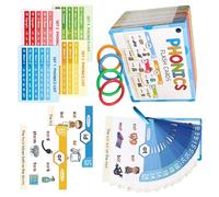 PHONICS PRATICA Educational Toy Impara A Leggere Cards Cones Apprendimento Della Phone Per Bambini Adulti Bambini Strumento Educativo Apprendimento Per Adulti