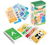Phonics, stampa fronte/retro, divertente e sicuro, giocattolo educativo per bambini, apprendimento delle lettere, per casa, scuola, aula, campeggio, picnic, compleanno, festa, festa