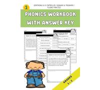 Phonics Workbook | Diphthongs & R Controlled | Digraphs & Trigraphs | Fluency Practice
