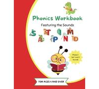 Phonics Workbook: Featuring the Sounds SATPINMD, Phase 2, Set 1 and 2 Letter Sounds, age 4 and over