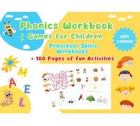 Phonics Workbook for Children ages 3-7. Practice Pre-Reading Skills with Phonics. Preschool Skills Workbooks.: Learn-to-Read Preschool Workbook. ... for homeschoolers Phonological awareness kids