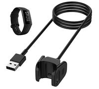 PHONILLICO Caricatore compatibile con Fitbit Charge 4 - Cavo USB di ricambio 100cm Caricabatterie
