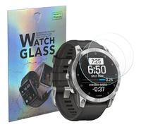 PHONILLICO Vetro temperato compatibile per Garmin Epix Gen 2 / Epix Gen 2 Sapphire [Set di 2] Pellicola proteggi schermo per orologio anti graffio