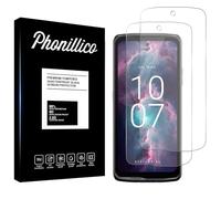PHONILLICO Vetro temperato per Crosscall Stellar X5 [2 Pezzi] Pellicola Protettiva Trasparente Vetro Protezione Schermo