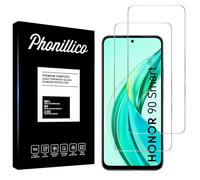 PHONILLICO Vetro temperato per Honor 90 Smart 5G [2 Pezzi] Pellicola Protettiva Trasparente Vetro Protezione Schermo