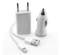 Phonix APPL1KIT Caricabatterie per dispositivi mobili Bianco Auto, Interno Phonix