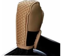 PHONME Pomello Cambio per Auto per Fiat Barchetta Marea Multipla Seicento, Leva del Cambio Pomello Universale Copri Cambio Manuale Protezione Antipolvere Traspirante Accessori,B/Beige