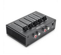 Phono Preamp Eq a 2 Canali Equalizzatore Audio Digitale, 3db a Basso Tono a Basso Tono a Livello Medio 12db, Compatibile con Lettori Record, Giradischi